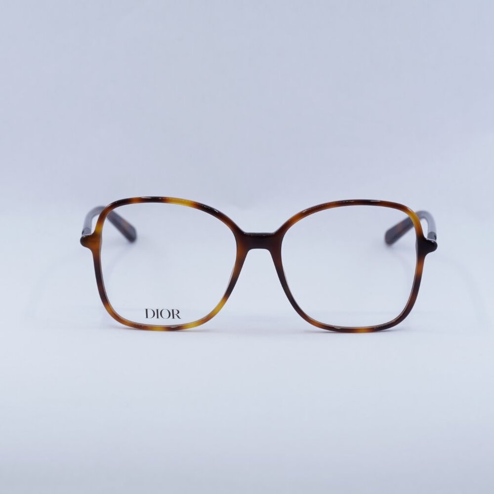 Dior MINI CD O B2I 2600 Eyeglasses Light Havana Frame 55mm - Lowest Price! - Picture 2 of 13